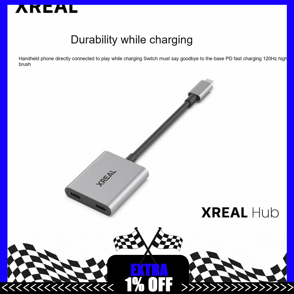 XREAL Hub USB-Cアダプター：ARグラス、携帯型 - Gaming Console Rog Ally のレビューと価格
