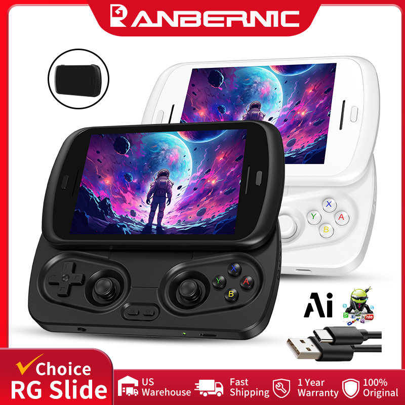 ANBERNIC RG スライド式携帯ゲーム機 4.7インチ - Gaming Console Under 5000 のレビューと価格