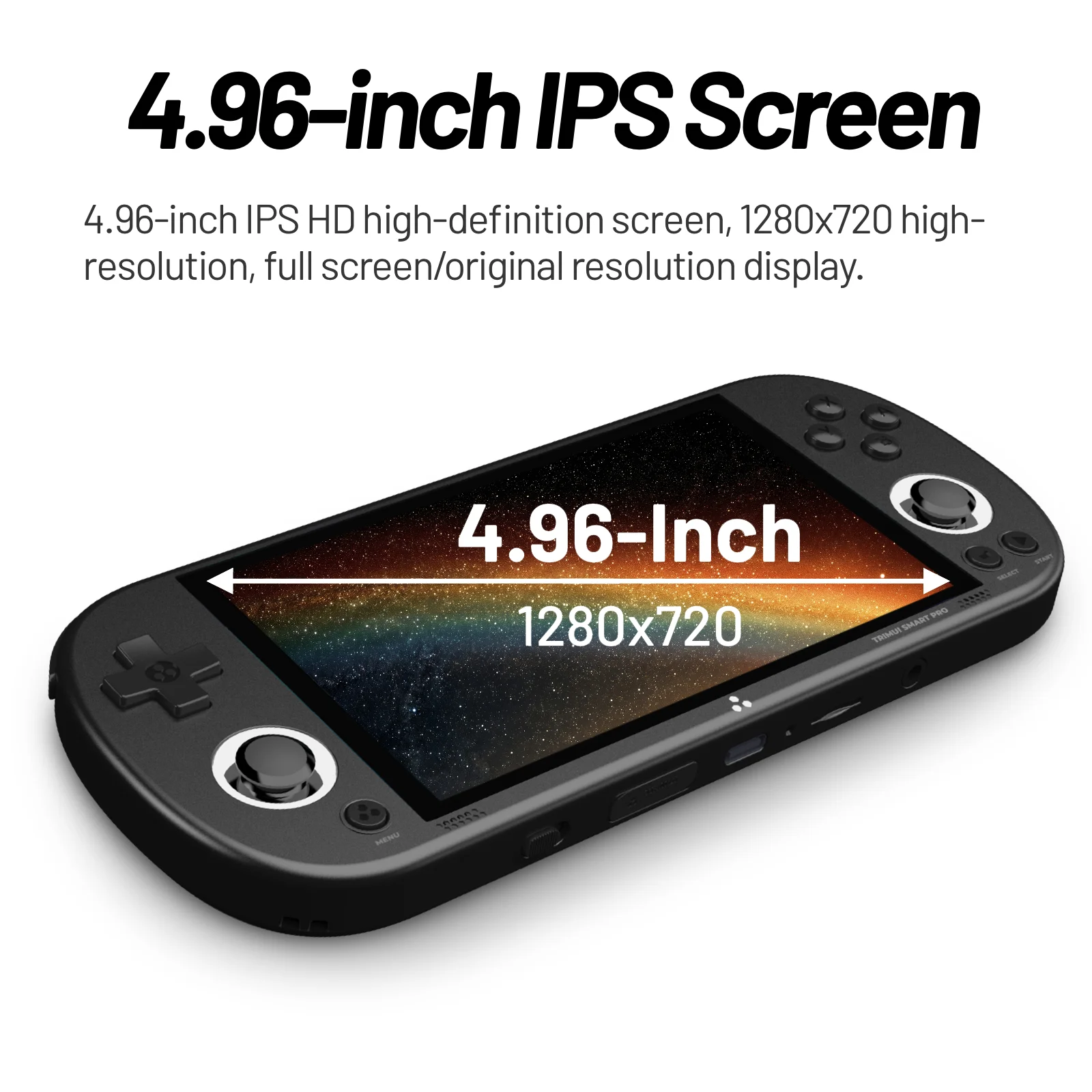 Trimui Smart Pro 4.96インチ IPS 液 - Gaming Console Under 5000 のレビューと価格